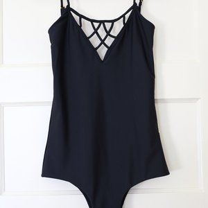 Issa de' Mar São Paulo cheeky one piece, black